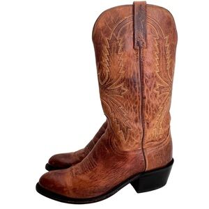 Lucchese 1883 Crayton Burnished Mad Goat Cowboy Boot N1547.R4